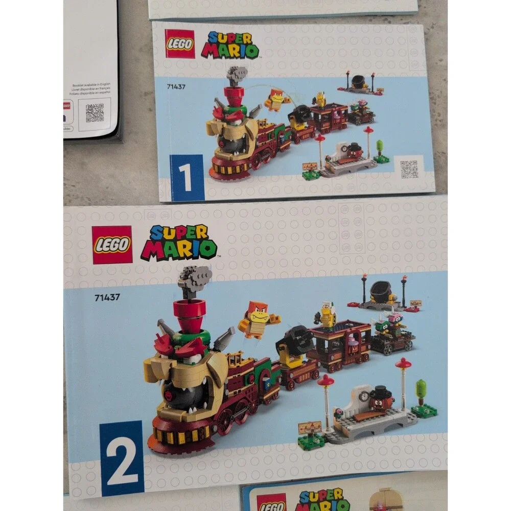Lego Super Mario Lego Lot Of 23 MANUALS ONLY